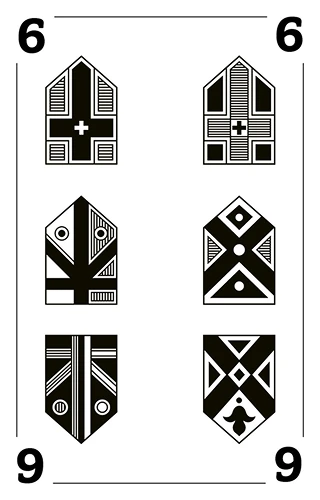 Schilten 6, Deutschschweizer Jasskarte