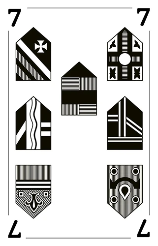 Schilten 7, Deutschschweizer Jasskarte