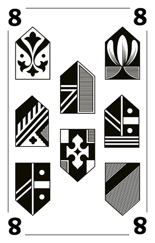 Schilten 8, Deutschschweizer Jasskarte