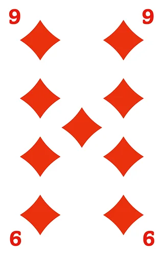 Ecke 9, Französische Jasskarte